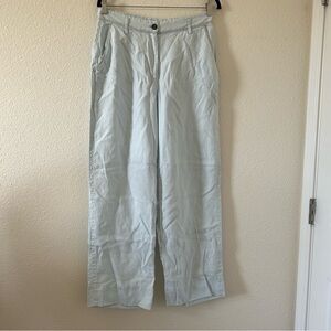 J. Jill 100% Linen Straight Wide Leg Pants women size 12